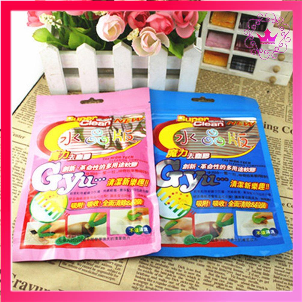 1 Miếng Gel dẻo làm sạch vệ sinh ô tô, bàn phím, điện thoại, bụi bẩn, laptop
