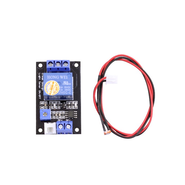 Module Đóng Cắt Relay 12VDC Bằng Cảm Biến Ánh Sáng V2