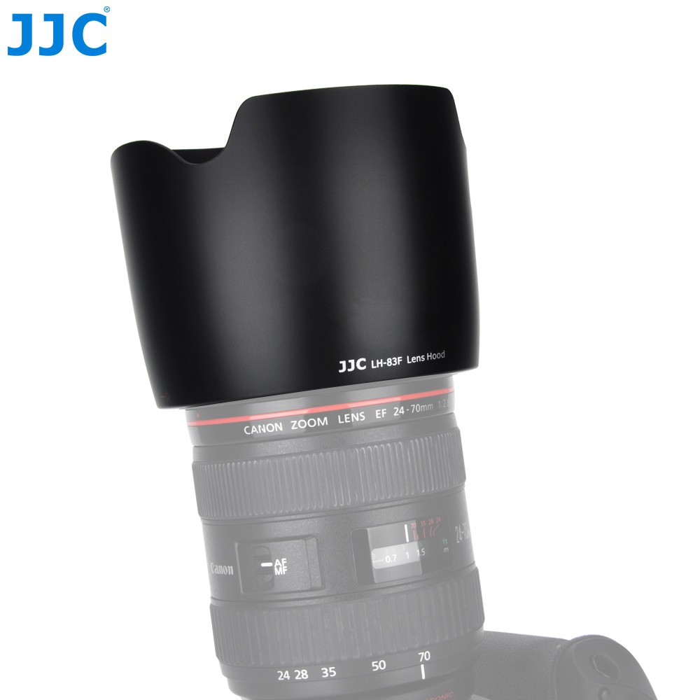 JJC LH-83F Loa Che Nắng Máy ảnh Thay thế EW-83F Cho Ống kính Canon EF 24-70mm F2.8 L USM