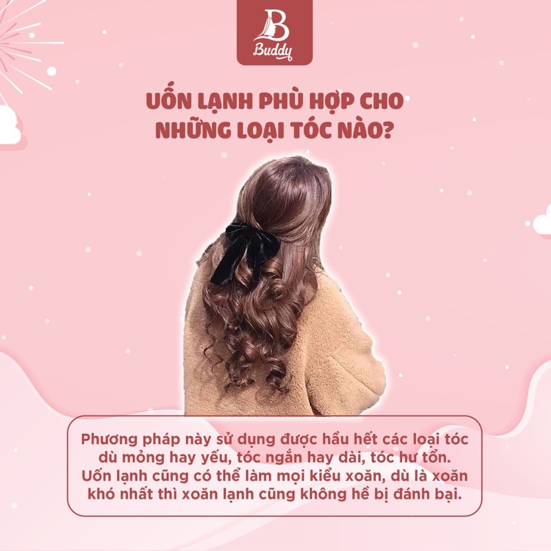 Thuốc làm xoăn lạnh / uốn lạnh tại nhà của Buddyhairs, Buddy.hairs