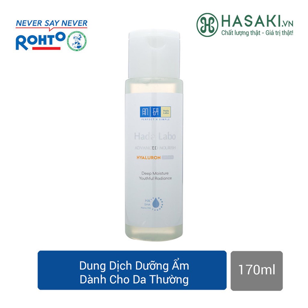 Lotion Dưỡng Ẩm Hada Labo Advanced Nourish Hyaluron Lotion Dành Cho Da Thường