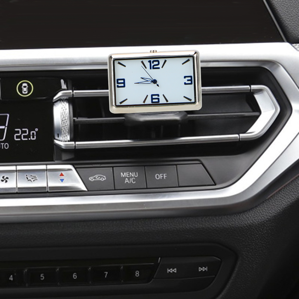 1 Đồng Hồ Thạch Anh Dán Trang Trí Xe Hơi