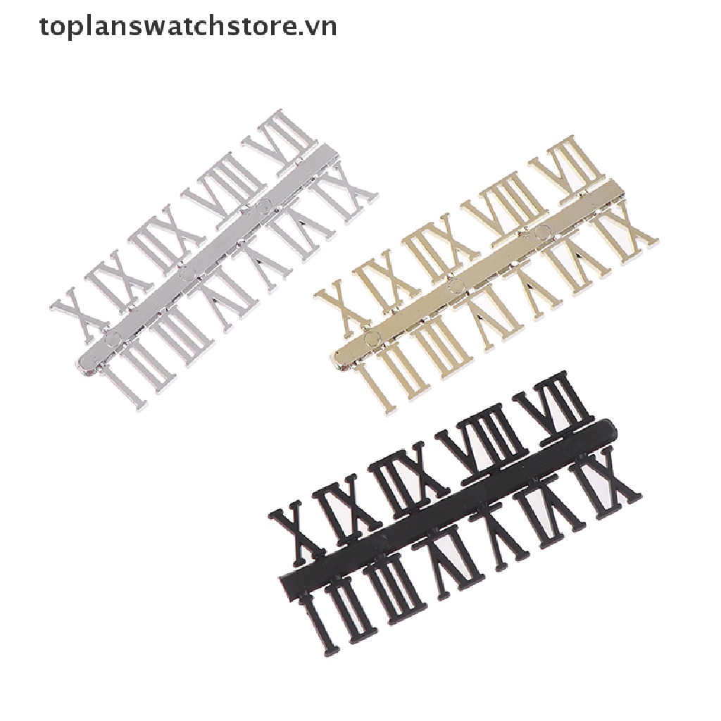 1 set Số La Mã Thay Thế Cho Đồng Hồ Điện Tử DIY