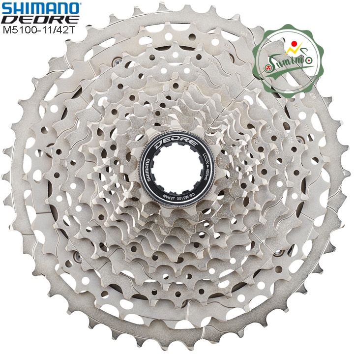 Líp xe đạp - Líp thả SHIMANO Deore CS-M5100-11/42T 11 Speed - Chính hãng