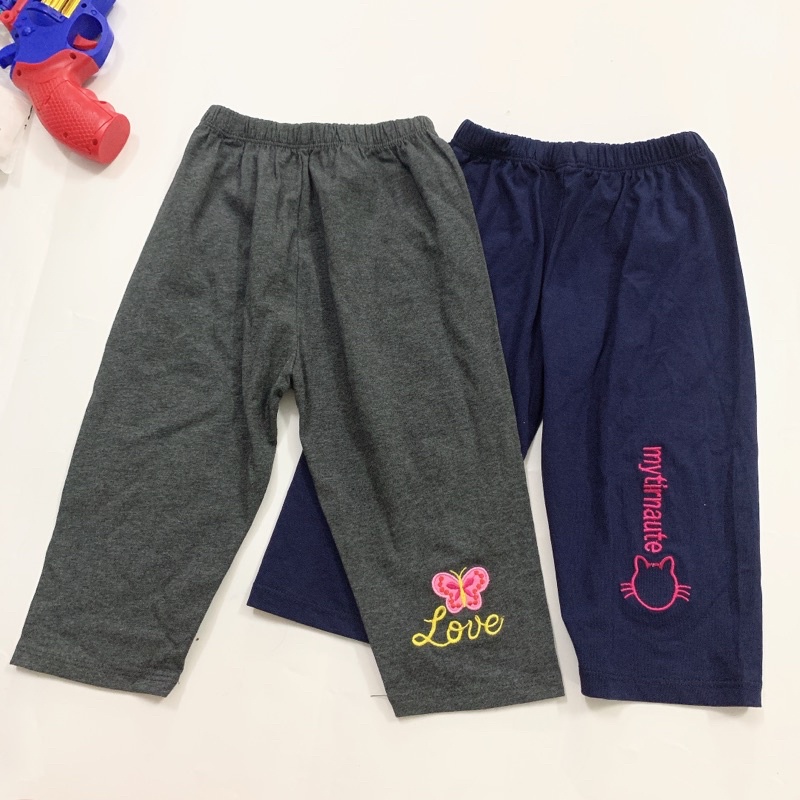 Quần legging lửng cho bé gái ( xả kho live)