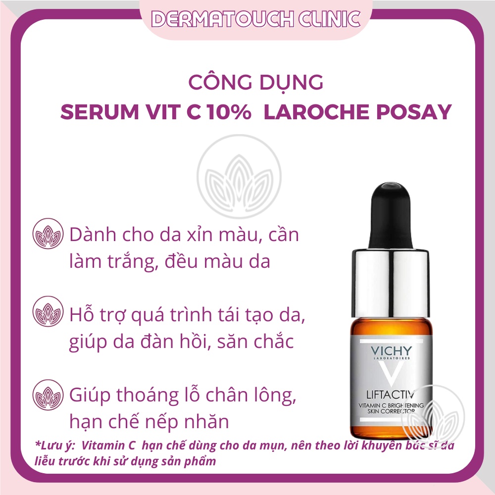 ✅[Chính Hãng] Serum làm sáng da và giảm nếp nhăn Vichy Liftactiv Vitamin C 15% (10mL)