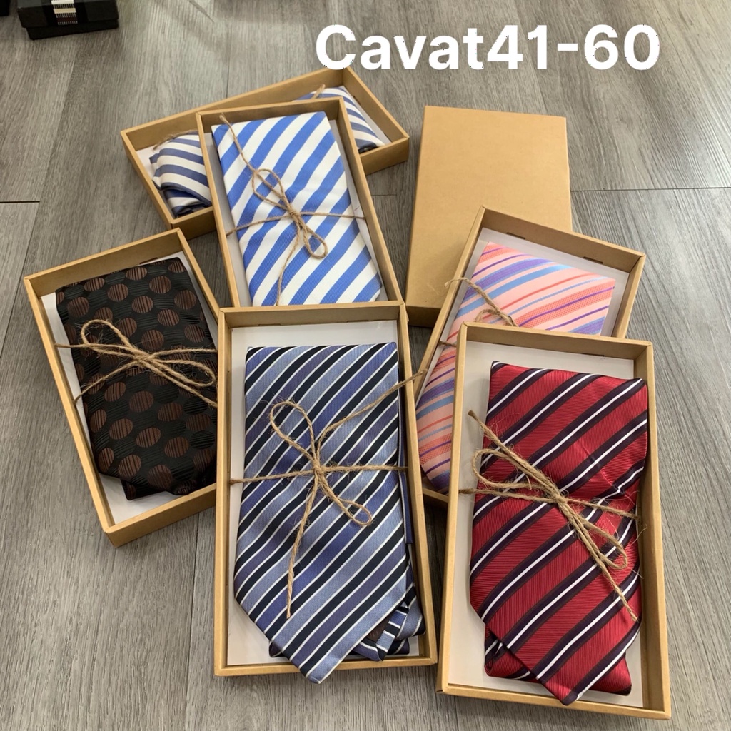 Cavat Hộp DÀI Khăn 10cm Cavat41 - Cavat60