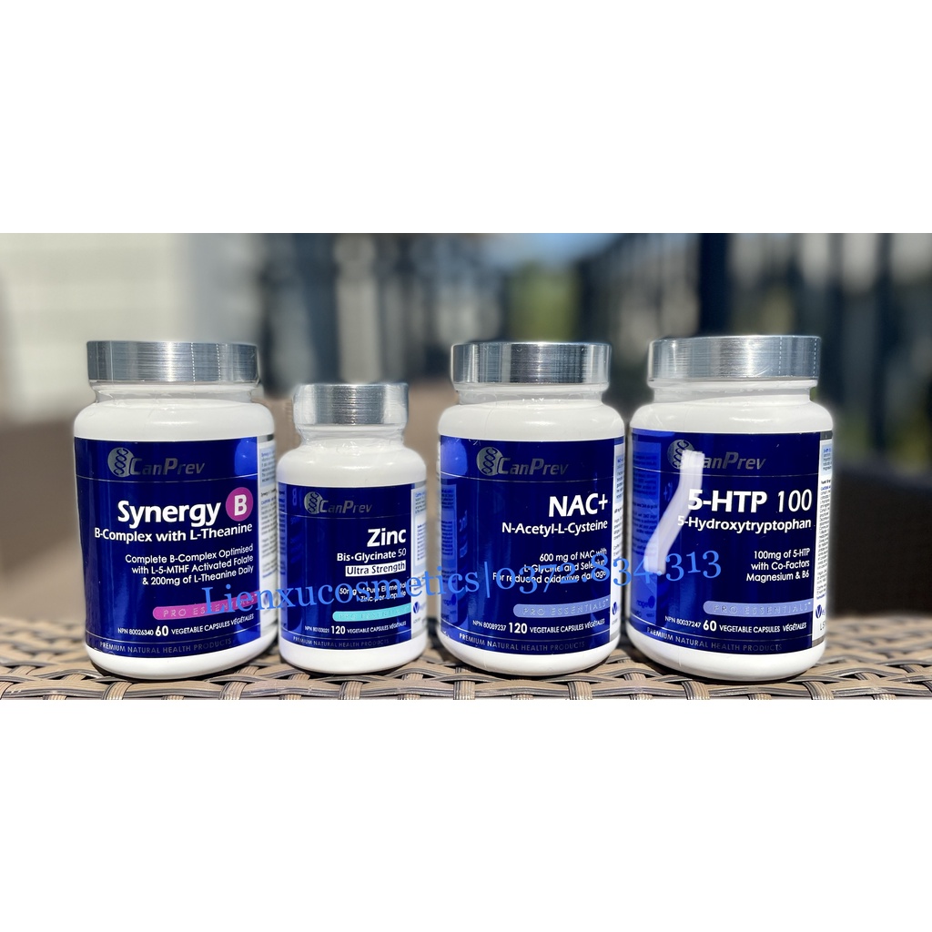 Vitamin B tổng hợp Canprev’s Synergy B 60 viên; hsd 2025