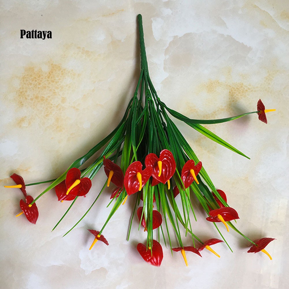 1 Bó Hoa Thạch Anh Tím Nhân Tạo Dùng Cho Trang Trí