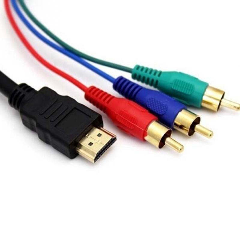 Cáp chuyển đổi HDMI sang 3 đầu RCA