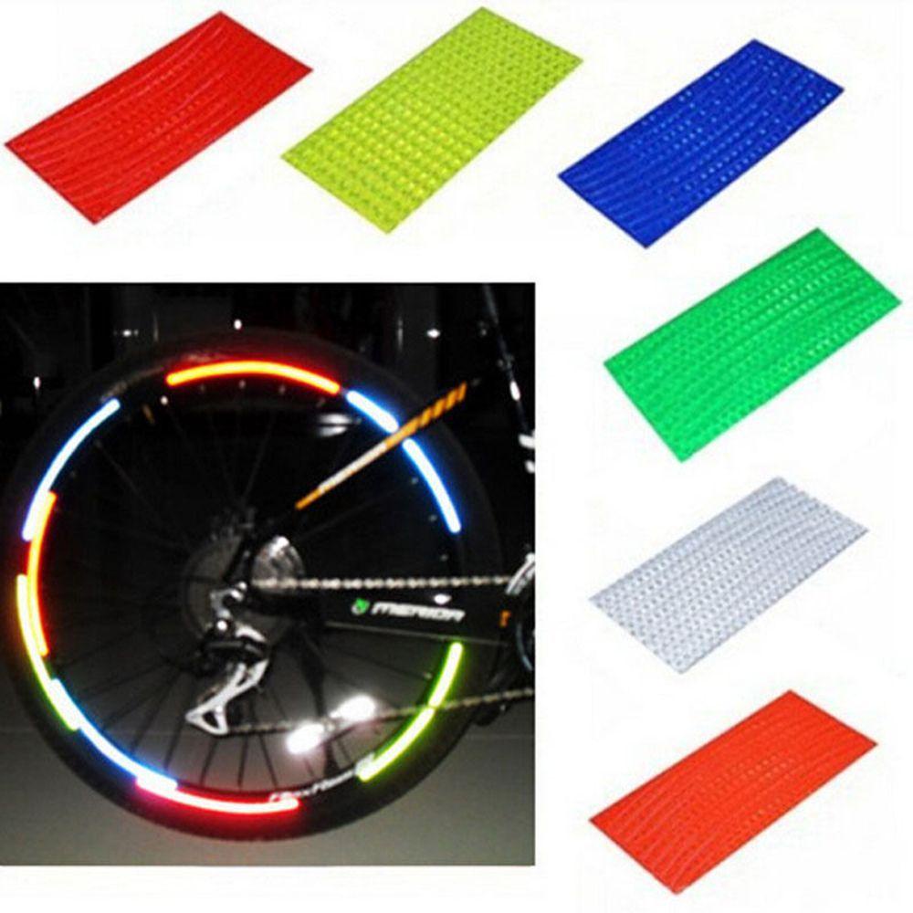 LANFY Miếng Dán Viền Bánh Xe Đạp / Xe Máy Phản Quang An Toàn