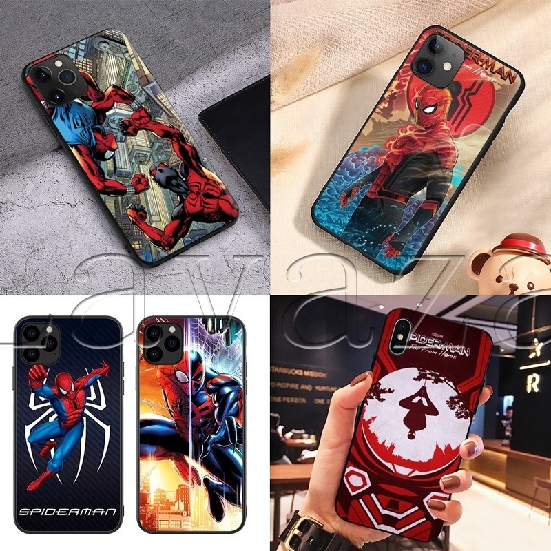 Ốp Điện Thoại Hình Người Nhện Cho Iphone 1 Iphone 11 Pro Xs Max Xr X 8 7 6 6s Plus