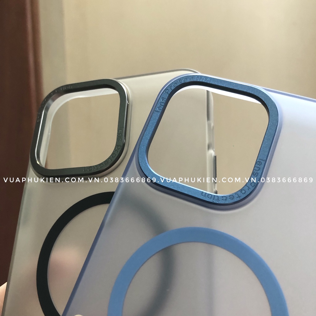 Ốp lưng nhám Magsafe WIWU Ultra Thin Slim Case cho iPhone 14 Pro Max/Plus/Pro hỗ trợ sạc không dây cao cấp - vuaphukien
