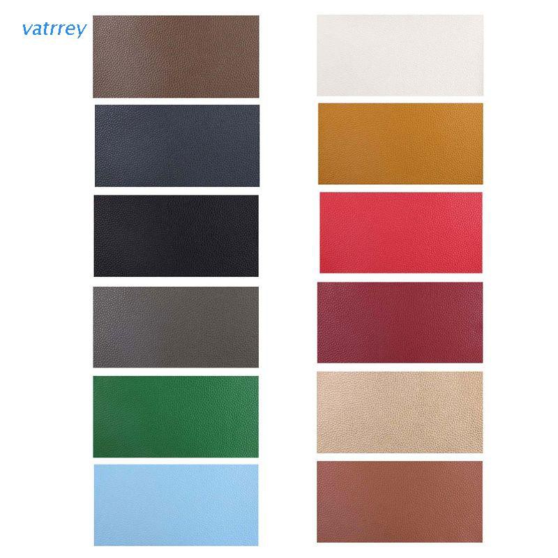 VA   10x20cm Self Adhesive PU Leather Pattern Repair Alteration Patch Stickers for Sofa Car Seat Bed DIY Crafts