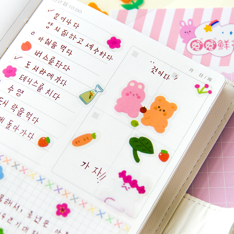 Miếng dán trang trí hình hoạt hình dễ thương tiện dụng