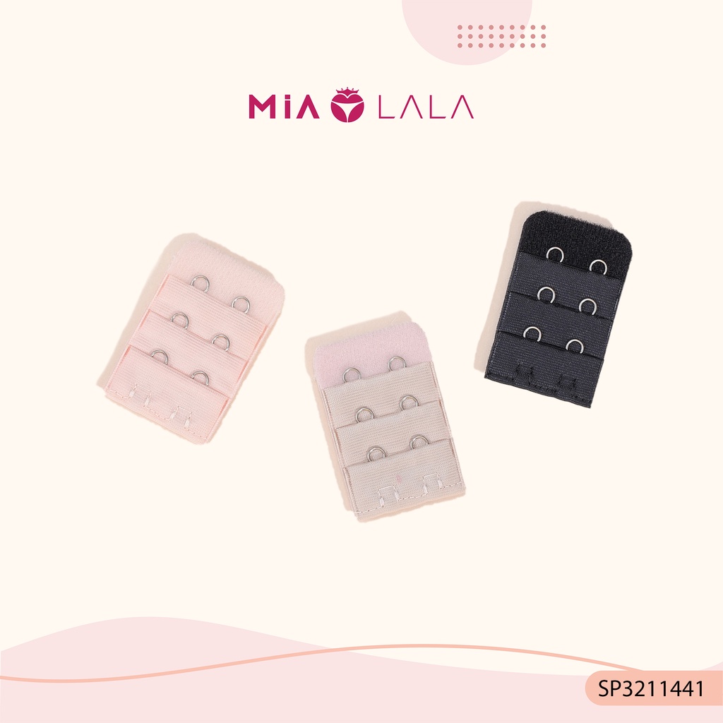 Miếng nối áo ngực tiện lợi MiaLala với 2 hàng móc bằng thép mềm mại, linh hoạt SP3211441