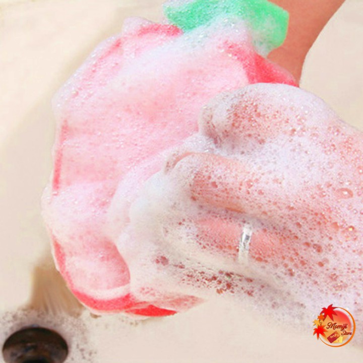 Miếng rửa chén bát bọt biển hình trái cây dễ thương