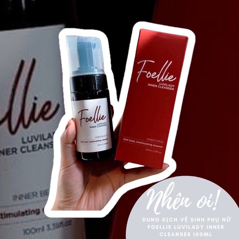 [Chính hãng 💯%] Dung Dịch Vệ Sinh Foellie Luvilady Inner Cleanser