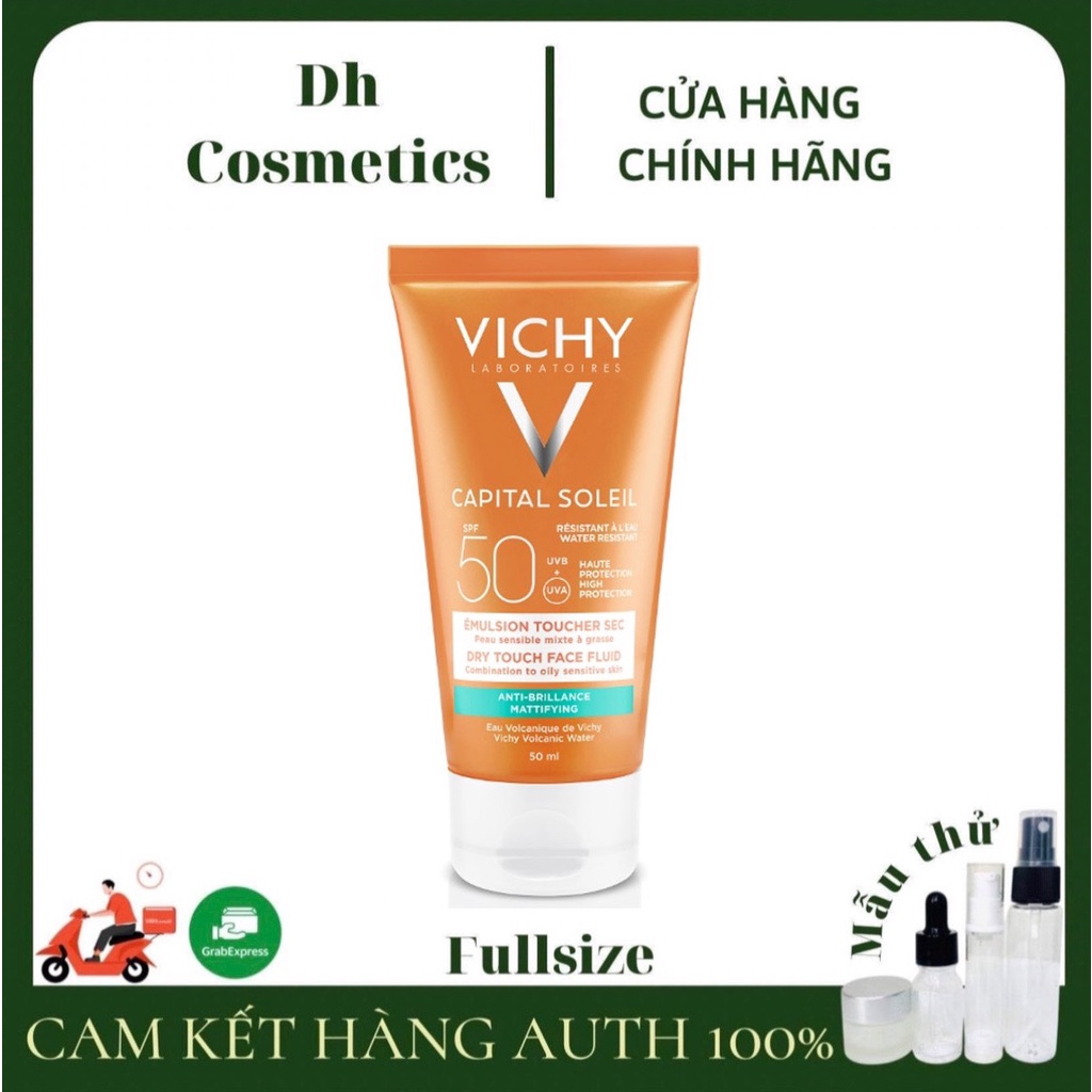 Kem chống nắng Vichy Emulsion SPF50 50ml dành cho da dầu và da nhạy cảm