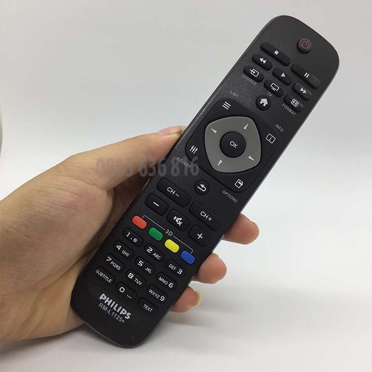 Remote điều khiển đa năng tivi các dòng PHILIPS