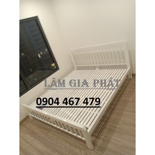 GIƯỜNG SẮT HỘP 4X8 CAO CẤP NGANG 1M2 GIÁ CANH TRANH