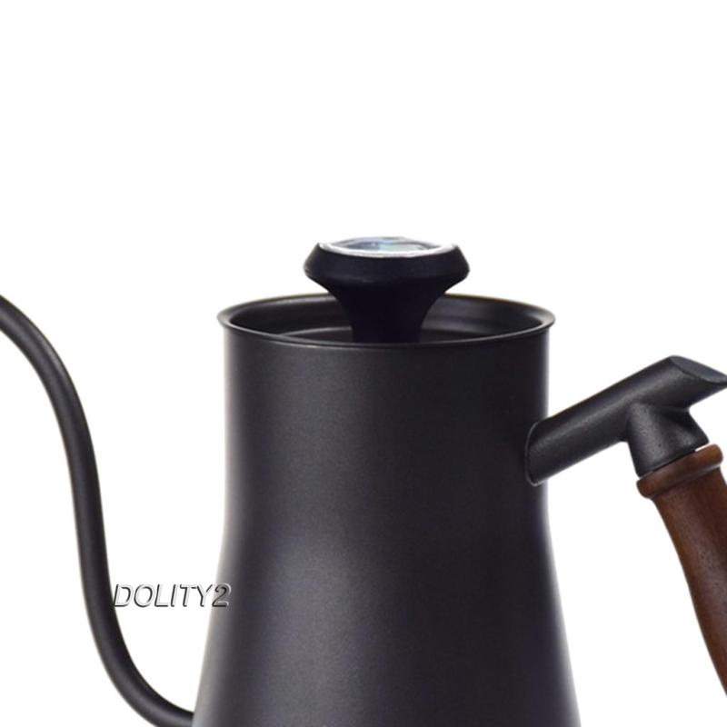Ấm Đun Nước Bằng Thép Không Gỉ Cổ Ngỗng 550ml Dolity2