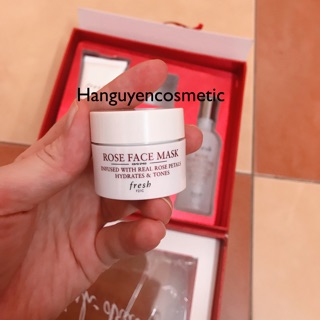 Fresh Rose Face Mask - Mặt nạ đem lại cho bạn làn da mọng nước, tươi trẻ 15ml