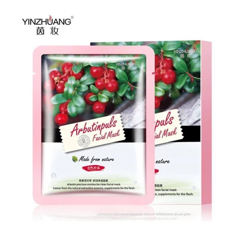 MẶT NẠ TRÁI CÂY 8 VỊ DƯỠNG TRẮNG DA YINZHUANG