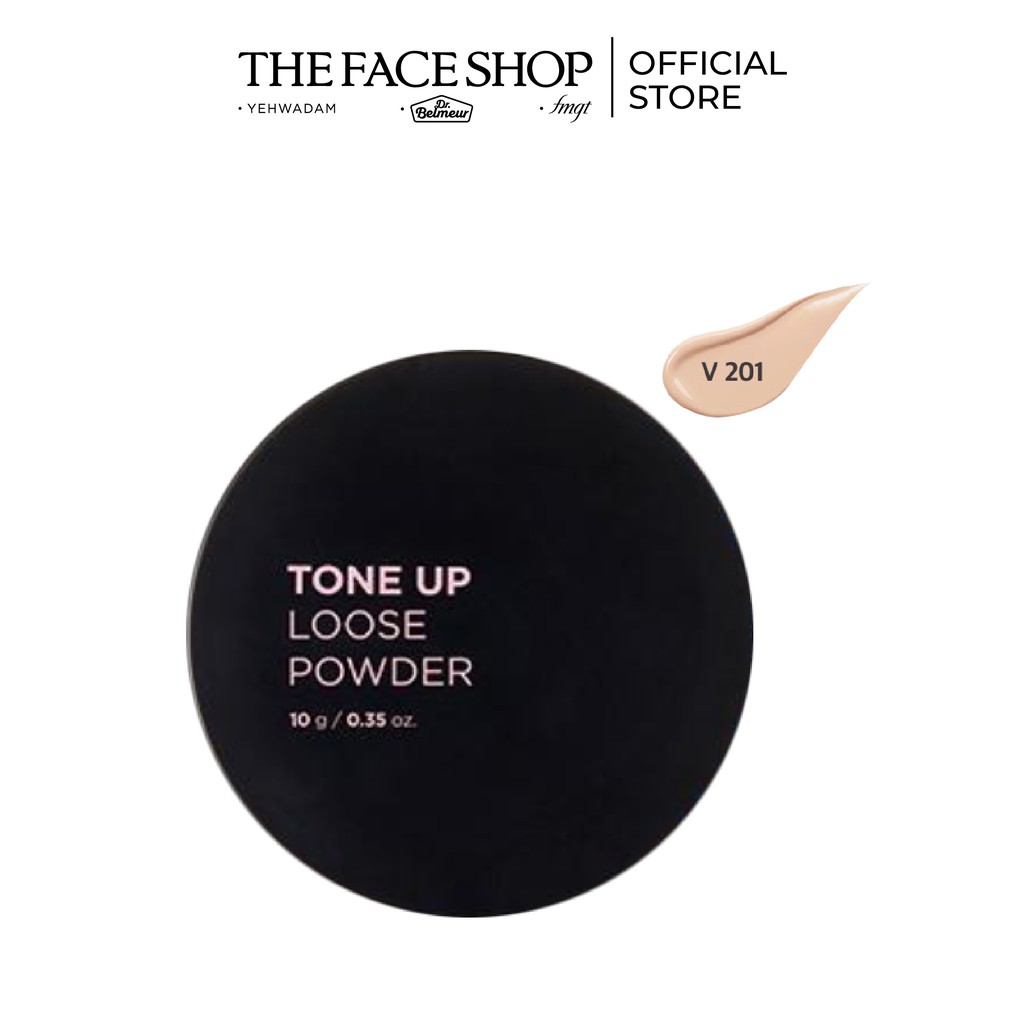 [Mã COSTFS60K -10% đơn 400K] Phấn Phủ Trang Điểm TheFaceShop Tone Up Loose Powder 10g