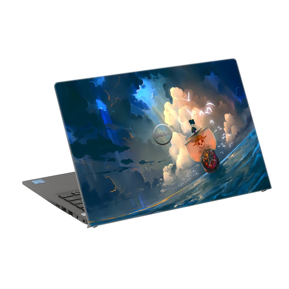 Skin Laptop In Hình Tàu One Piece - Luffy Dành Cho Các Dòng Máy Dell Hp Asus Msi Acer Lenovo Macbook Theo Yêu Cầu