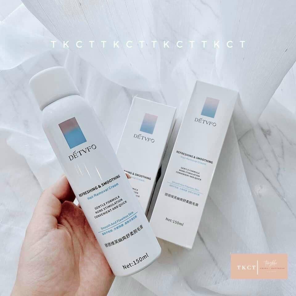 Kem xịt tẩy lông DETVFO nội địa Trung