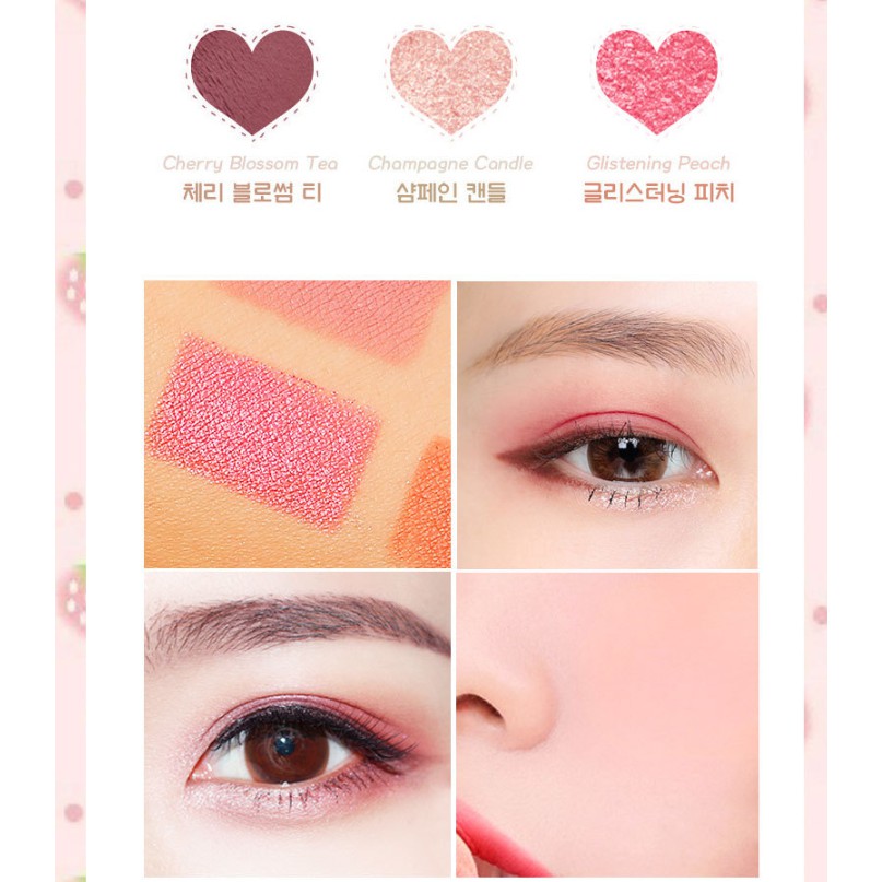 Bảng phấn mắt má tạo khối đa năng Wodwod Eyeshadow Ten Colors 10 ô