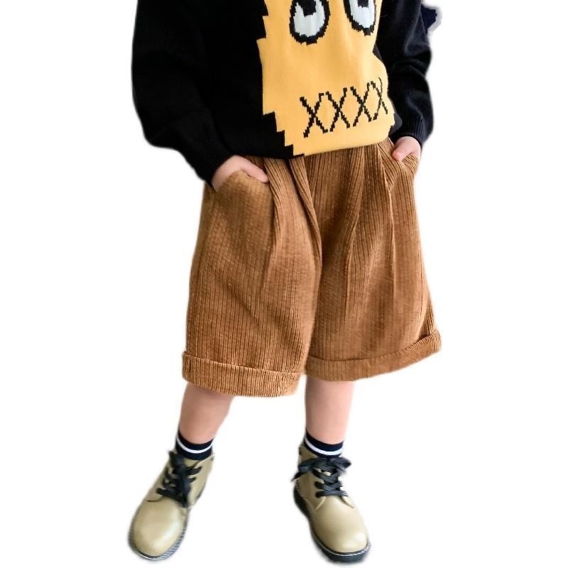Quần Short Nhung Thiết Kế Mới Thời Trang Mùa Thu Theo Phong Cách Hàn Quốc Dành Cho Bé Gái