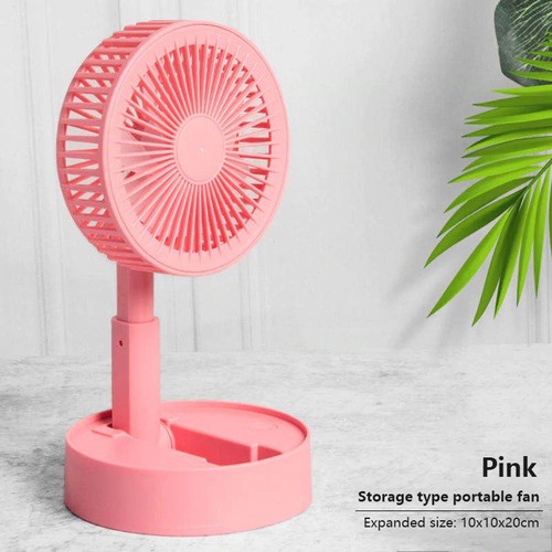 Quạt mini để bàn sạc tích điện gấp gọn 3 tốc độ gió siêu mát- USB Fan A9[HANG MƠI VỀ]