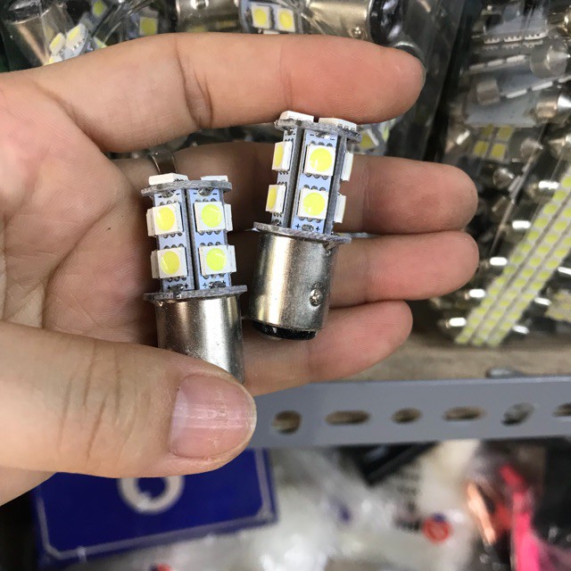 SOC-Bóng led 12v đui gài