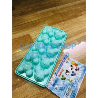 Khuôn rau câu, thạch trà sữa hình chuột mickey - 10 viên