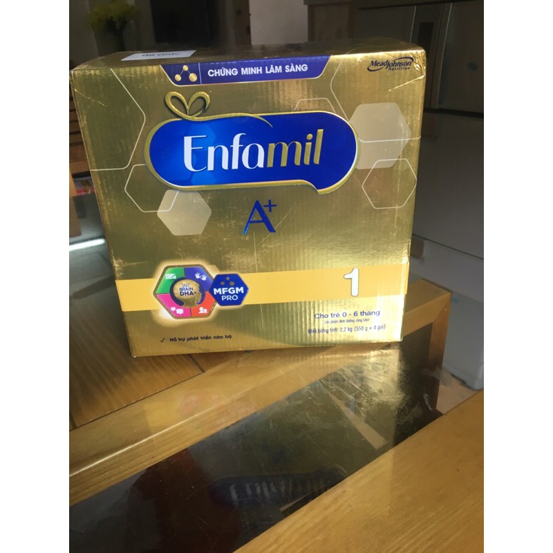 Sữa bột Enfamil A+ số 1 hộp giấy 2,2 kg