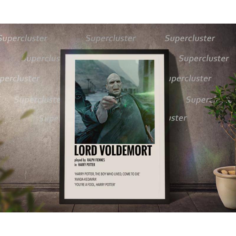 Tranh Vải Bạt Treo Tường In Hình Nhân Vật Phim Harry Potter Trang Trí Nhà Cửa