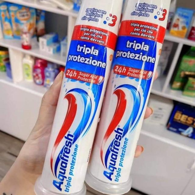 Kem đánh răng aquafresh mỹ