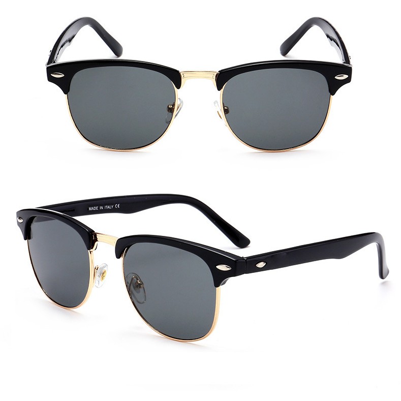 Mắt kính râm nam nữ kính mát CLUBMASTER 3016 UNISEX TRÒNG THUỶ TINH cường lực size nhỏ chống tia uv THỜI TRANG Itaila | BigBuy360 - bigbuy360.vn