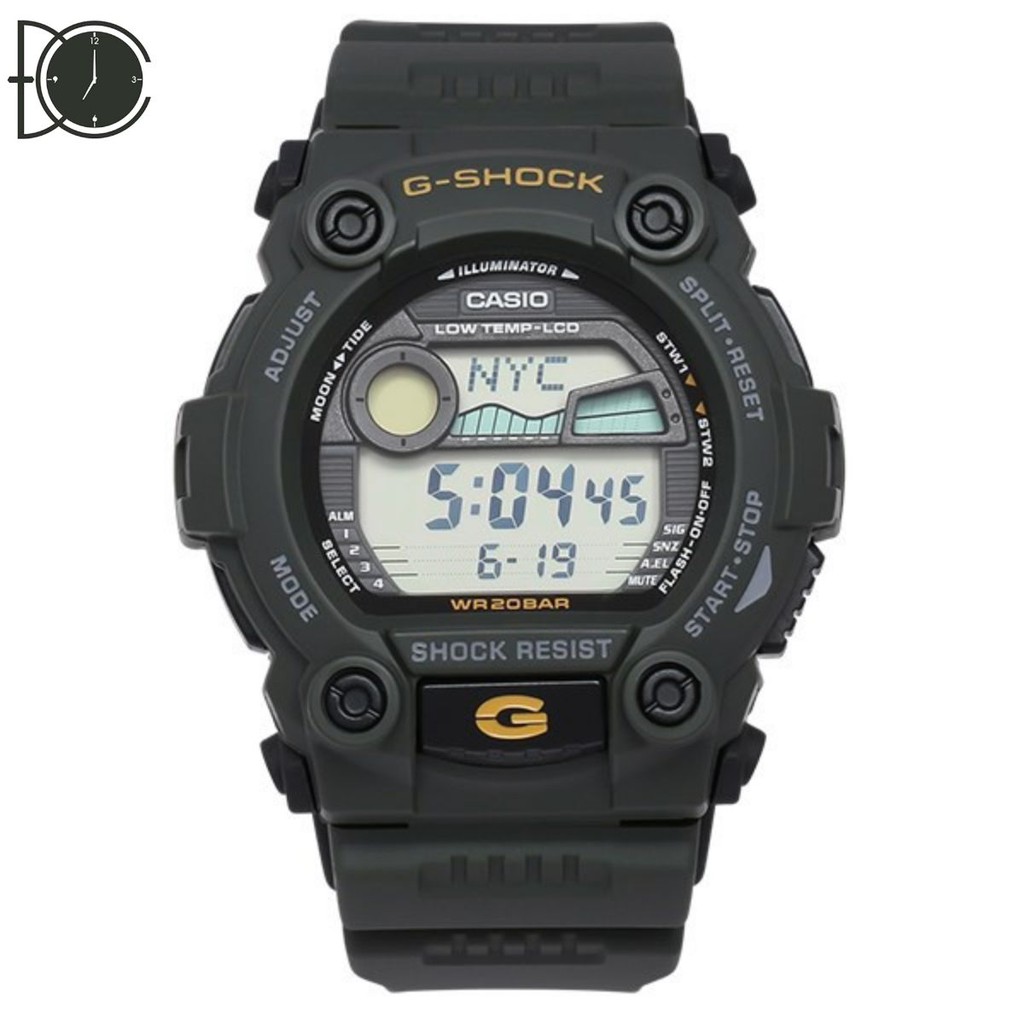 Đồng hồ Nam Casio G-Shock G-7900-3DR - quartz - dây nhựa - đồng hồ đại chúng