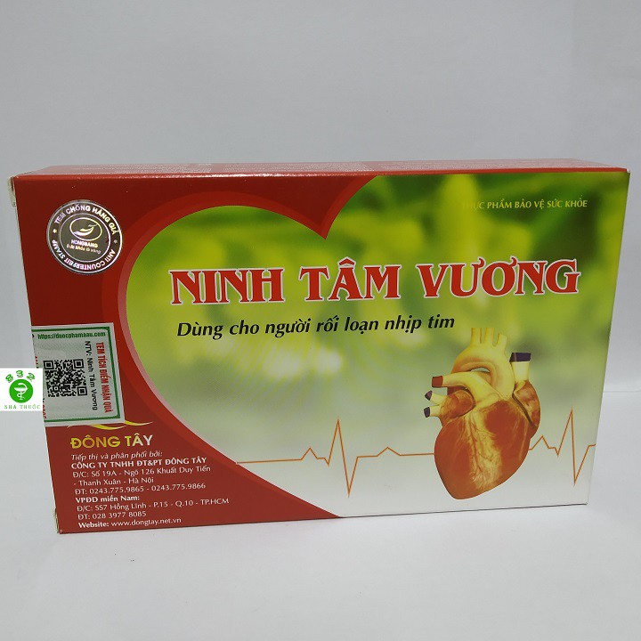 NINH TÂM VƯƠNG - dùng cho người rối loạn nhịp tim