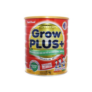 Sữa bột Nuti grow plus đỏ 1,5kg date 5/2020