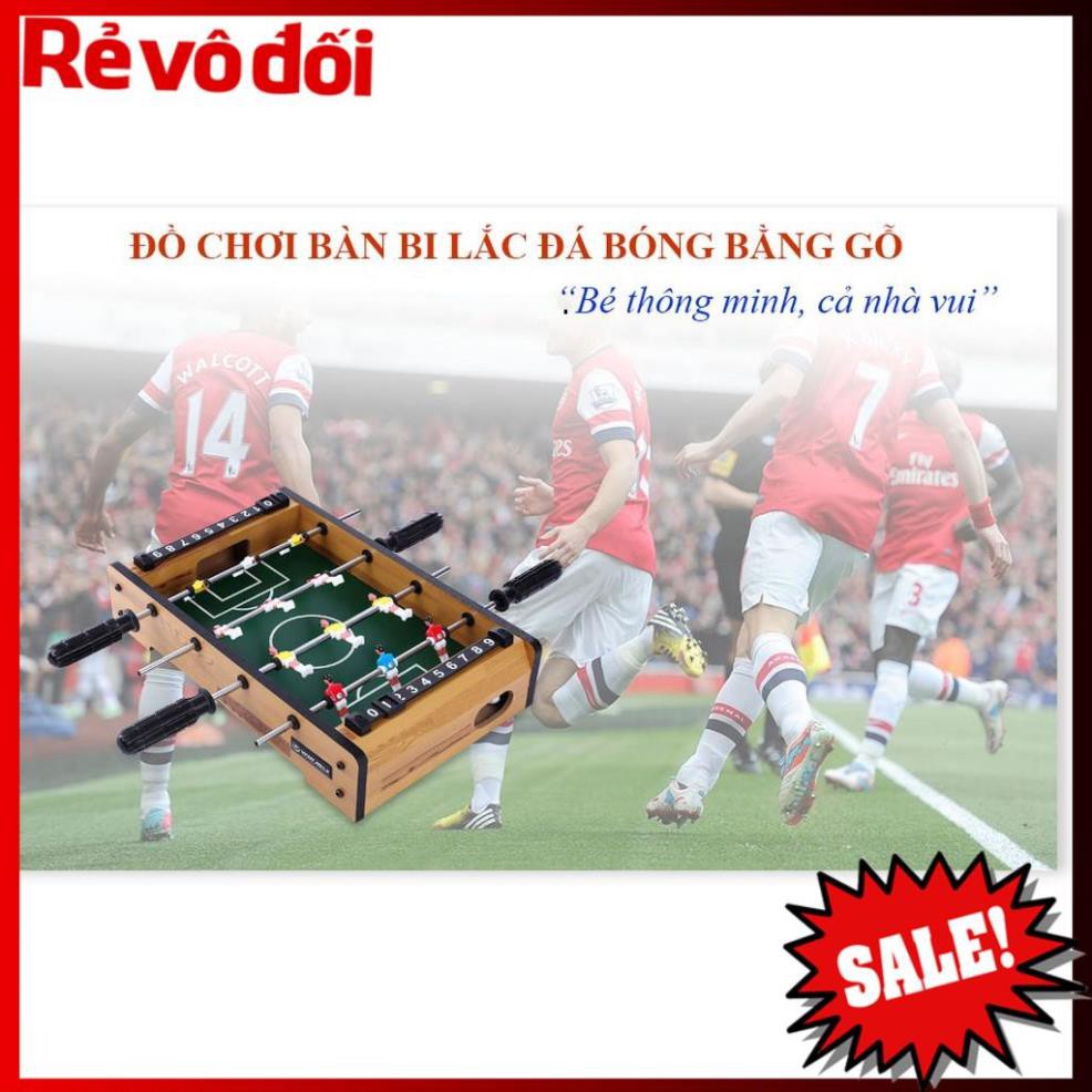 ( Giá rẻ hủy diệt) - Đồ Chơi Bàn Bóng Đá Bi Lắc Trẻ Em  - Bàn Bóng Đá Table Top Foosbal