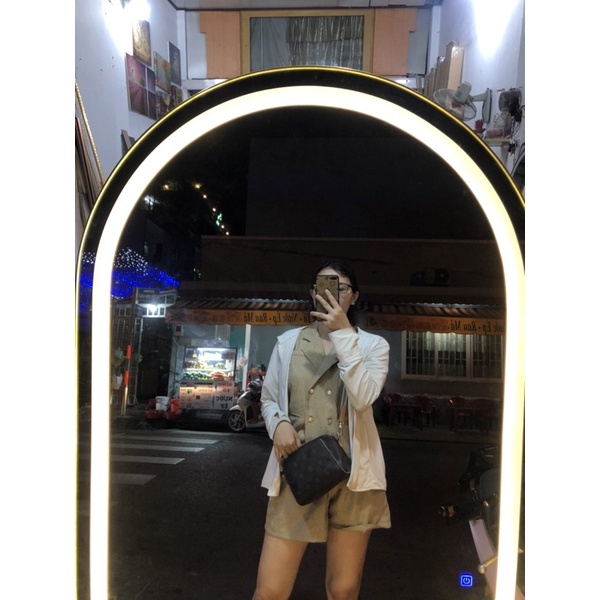 GƯƠNG SOI TOÀN THÂN ĐÈN LED PHUN CÁT LOẠI