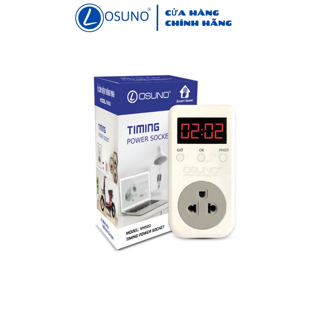 Ổ Cắm Điện Thông Minh OSUNO VH502