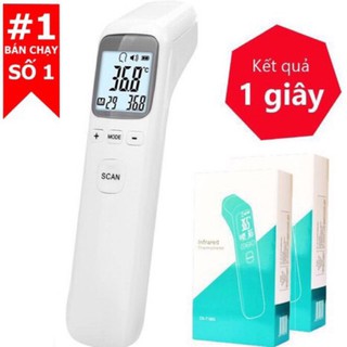 NHIỆT KẾ HỒNG NGOẠI ĐO NHIỆT ĐỘ CƠ THỂ SCAN CK-T1502 BH 12 THÁNG