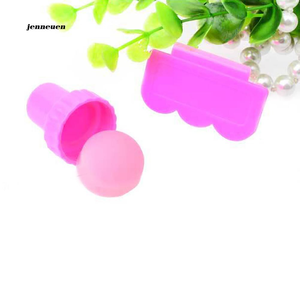 [Hàng mới về] Bộ con dấu họa tiết xinh xắn dùng để trang trí móng nghệ thuật