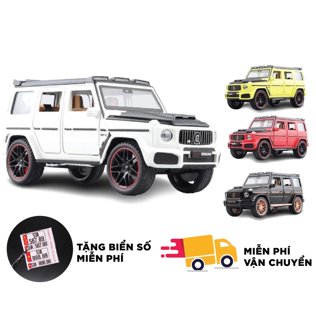 Mô hình xe Mercedes Benz Brabus G900 1:22 Hengteng 8048
