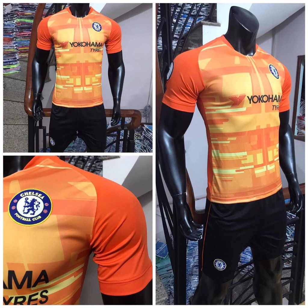 BỘ QUẦN ÁO BÓNG ĐÁ CHELSEA 2019-2020 THUN LẠNH CAO CẤP